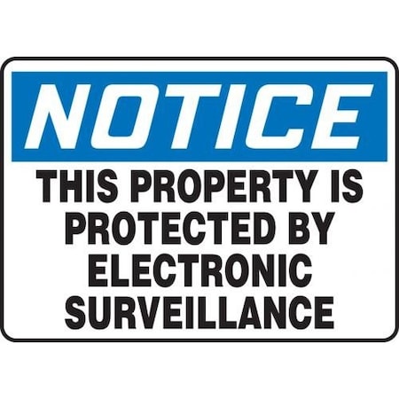 OSHA NOTICE Safety Sign THIS SHMASE802XP